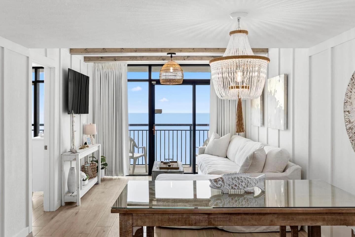 Apartamento Luxury Ocean Front By Barefoot Landing Myrtle Beach Exterior foto